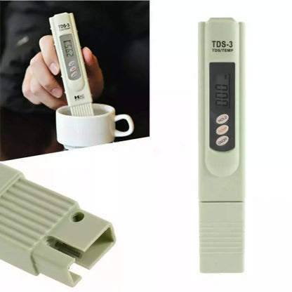 TDS Meter 3 in 1 LCD Digital Water Quality Meter Tester Pen